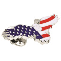 Wholesale custom cheap metal american flag lapel pin badge